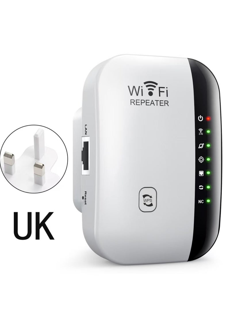 Generic WiFi Range extender Universal wireless dual band router 2.4GHz built-in wall receiver repeater Home broadband Ethernet hotspot coverage AP mode  - Image 1
