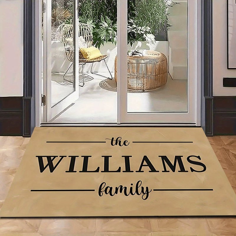 Personalized Flannel Floor Mat Non Slip Fade Resistant 60x60cm - Image 5