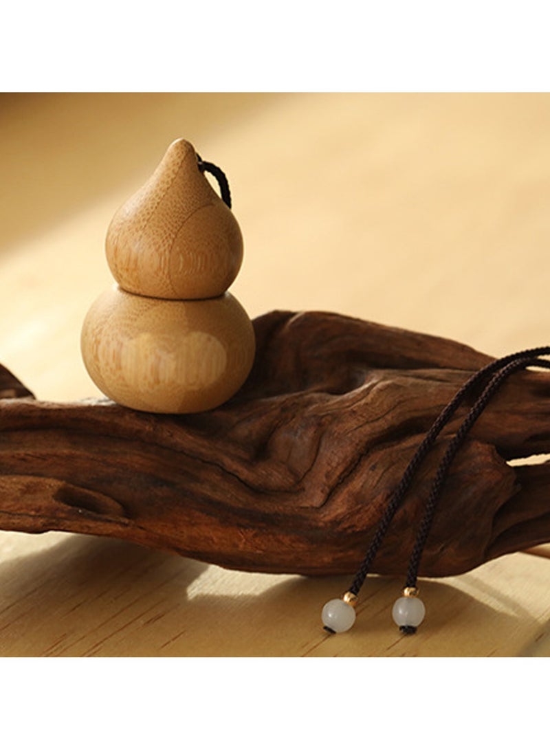 CMGTYYD Bamboo Gourd Roller Bottle Toiletry Bottle Aromatherapy Water Bottle Essential Oil Refillable Cosmetic Bottle Oil Bottle Perfume Bottle Empty Roller Perfume Bottle Perfume Container - Image 3