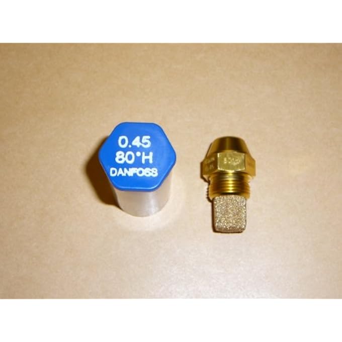 OIL FIRED BOILER BURNER NOZZLE 0.45 X 80 H USGAL/H  DEGREE SPRAY PATTERN HEATING JET 1.66 KG/H - Image 2