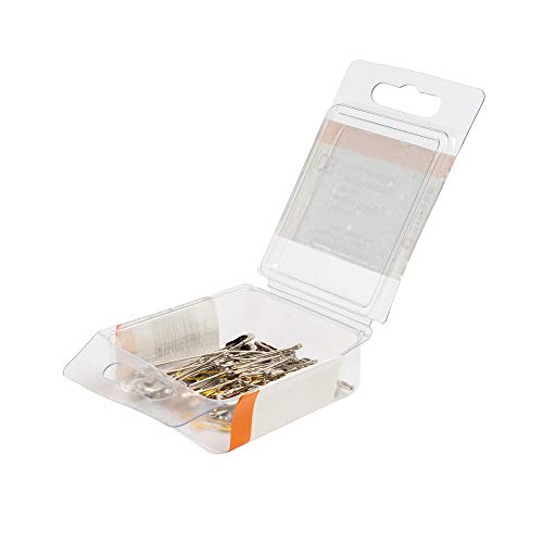 Singer 00225 Assorted Steel and Brass Safety Pins, Multisize, 50-Count - Image 5