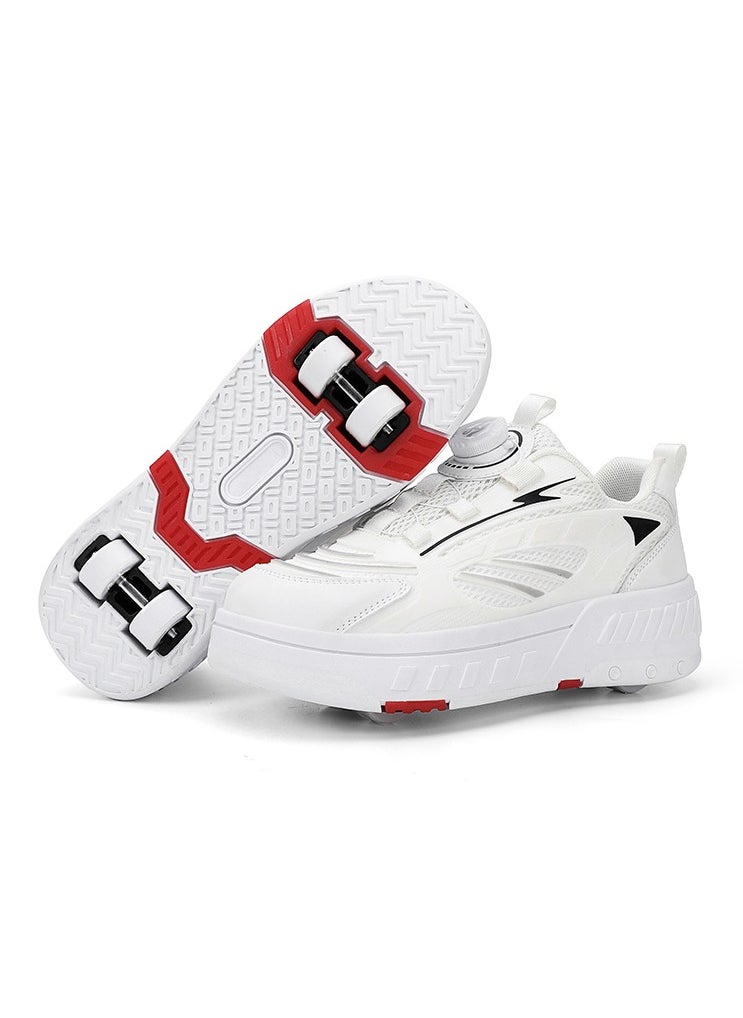 Joshberg Sneaker Skate Shoes with Wheels Roller Skates Shoes  - Image 1