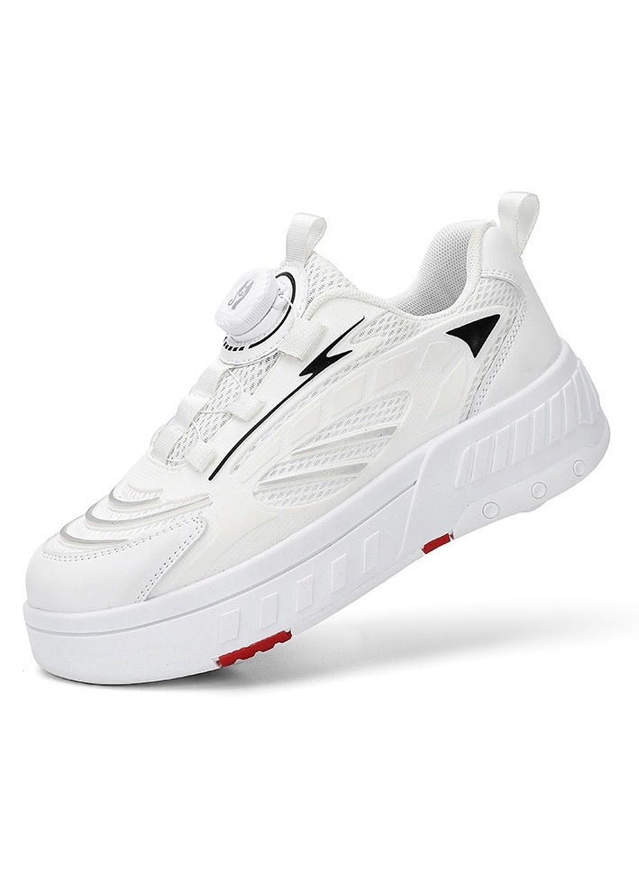Joshberg Sneaker Skate Shoes with Wheels Roller Skates Shoes  - Image 5