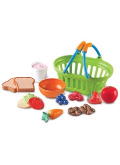 Learning Resources New Sprouts Healthy Lunch Toddler 15 Pieces Ages 18+ Months Toddler Learning Toys Pretend Play Food Set Outdoor Toys Pretend Picnic Play Lunch Food  - Image 2