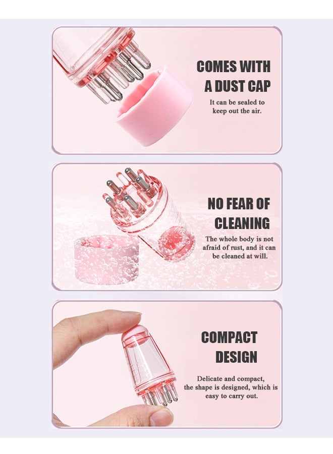 Wanmei Scalp Applicator Comb, Portable Scalp Hair Oil Applicator Bottle, Scalp Massager Brush for Hair Growth and Care (Pink) - Image 5