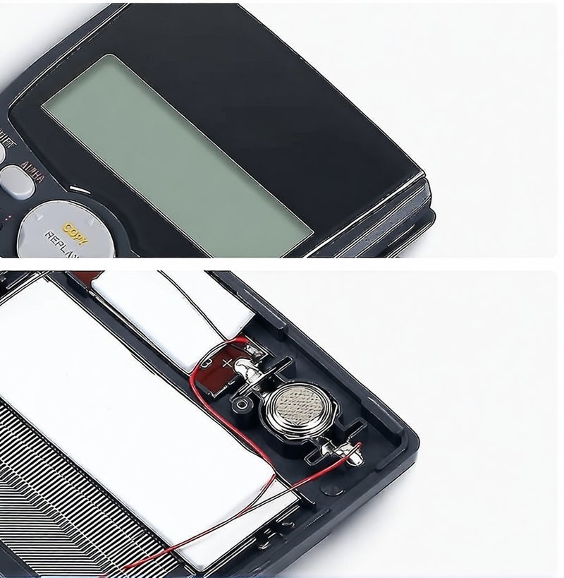 آلة حاسبة علمية 401 وظيفة مع غطاء، شاشة LCD، شاشة كبيرة للمدارس، يعمل بالبطارية والشمس، آلة حاسبة علمية للمالية - Image 2