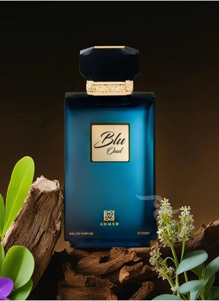 أحمد المغربي عطر بلو عود احمد المغربي اودو بارفيوم 100مل  - Image 1