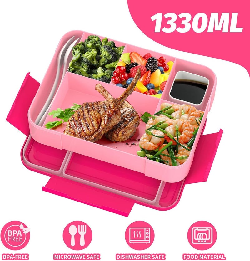 Hap Tim Pink Bento Lunch Box - Image 4