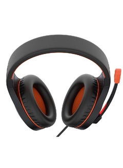 Meetion Meetion Stereo Gaming Headset with Mic Black Orange Lightweight Backlit - HP021, Black  - Image 3