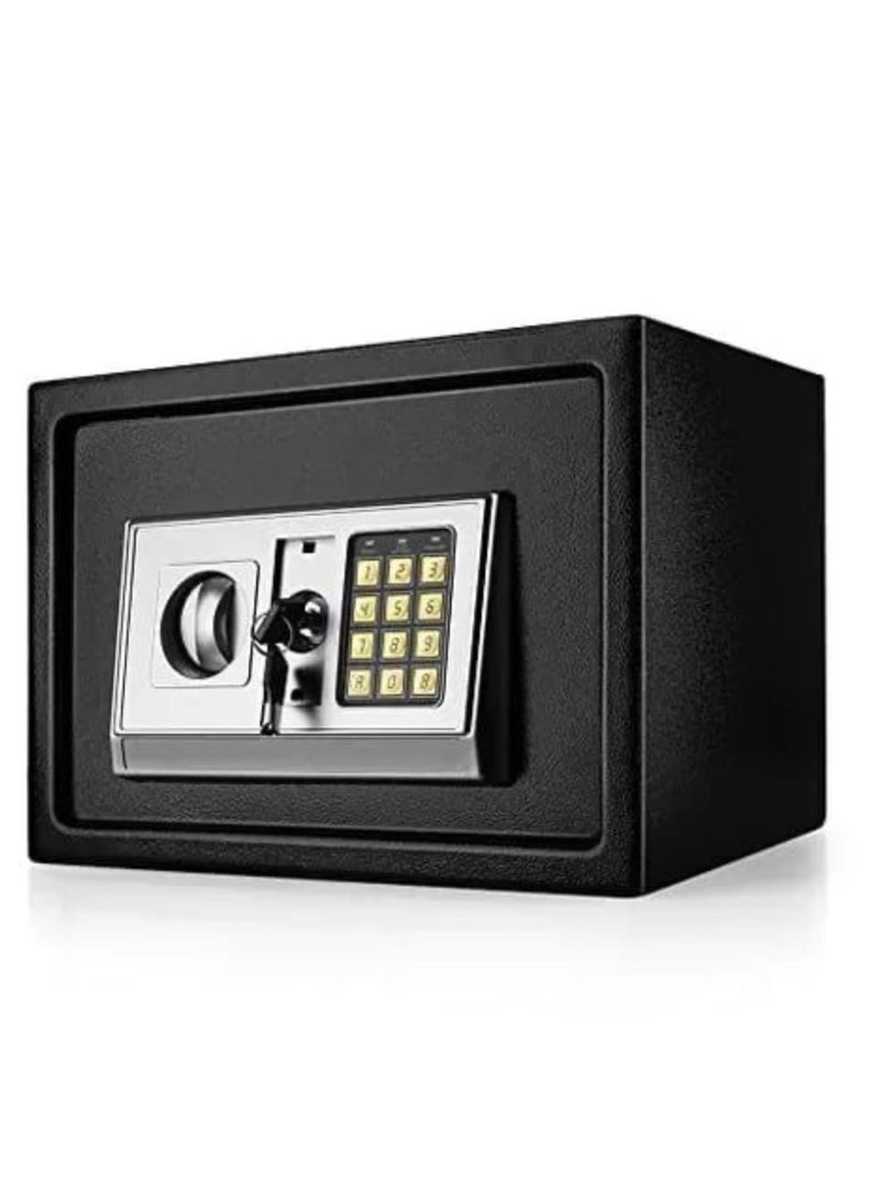 Generic Black Metal Electronic Safe 30cm - Digital Security Safe with Keypad Lock for Home, Office, Hotel  - Image 4
