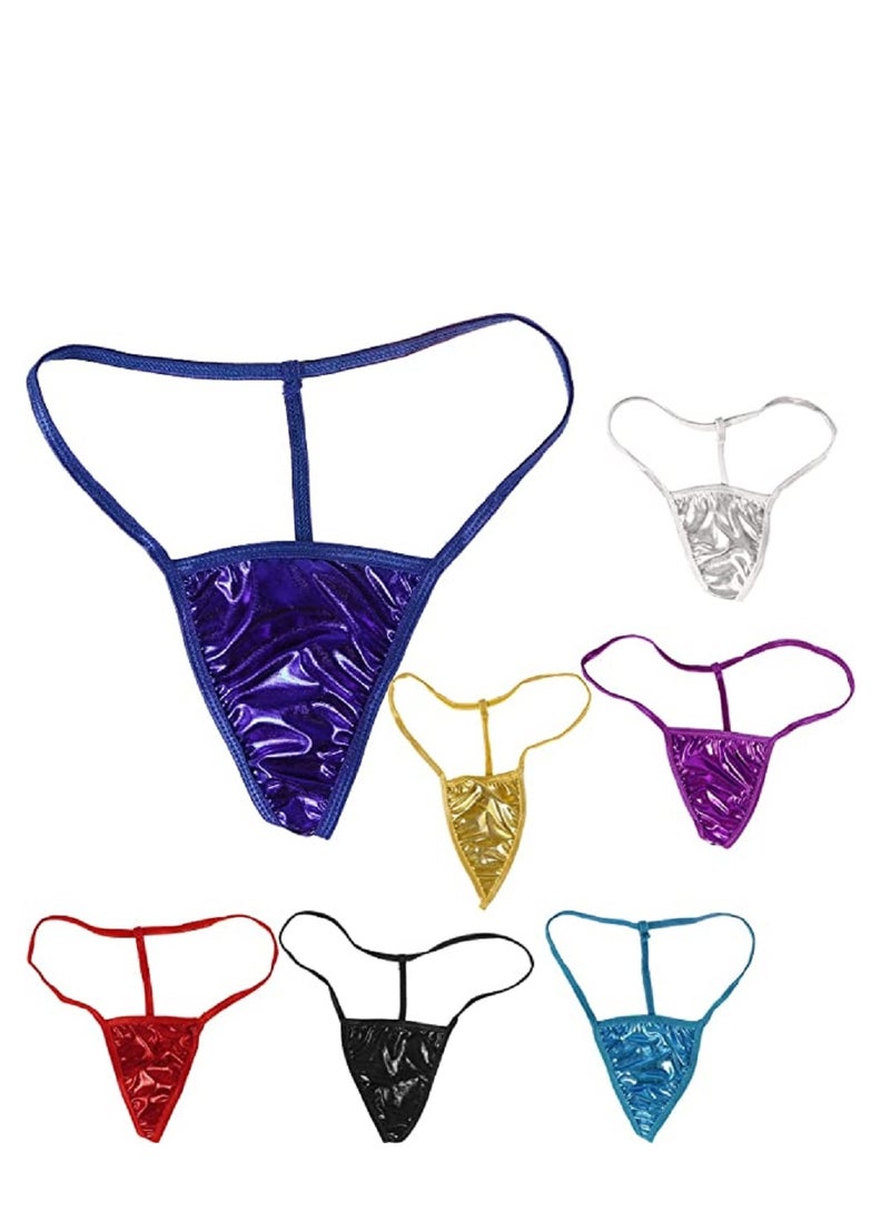 Generic - Women Solid Leather Low Waist G String Convertible Under Wear pants. - Image 1