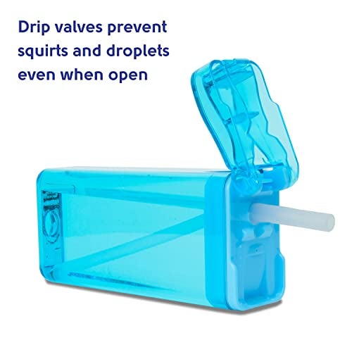 Precidio Design New 2022 Drink in the Box Eco-Friendly Reusable Drink Container, 12oz (Blue) 1012BL - Image 5