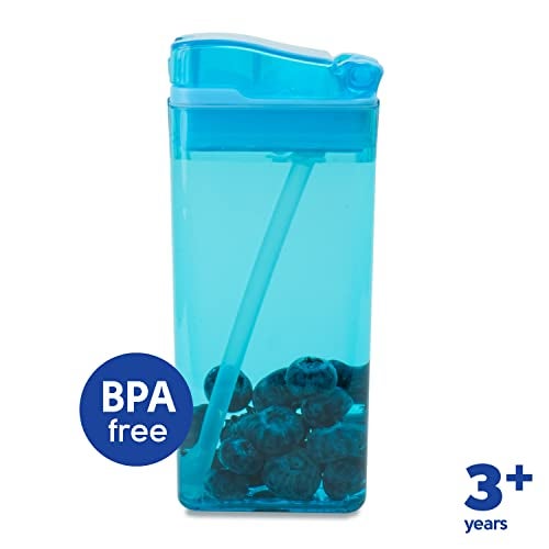 Precidio Design New 2022 Drink in the Box Eco-Friendly Reusable Drink Container, 12oz (Blue) 1012BL - Image 3