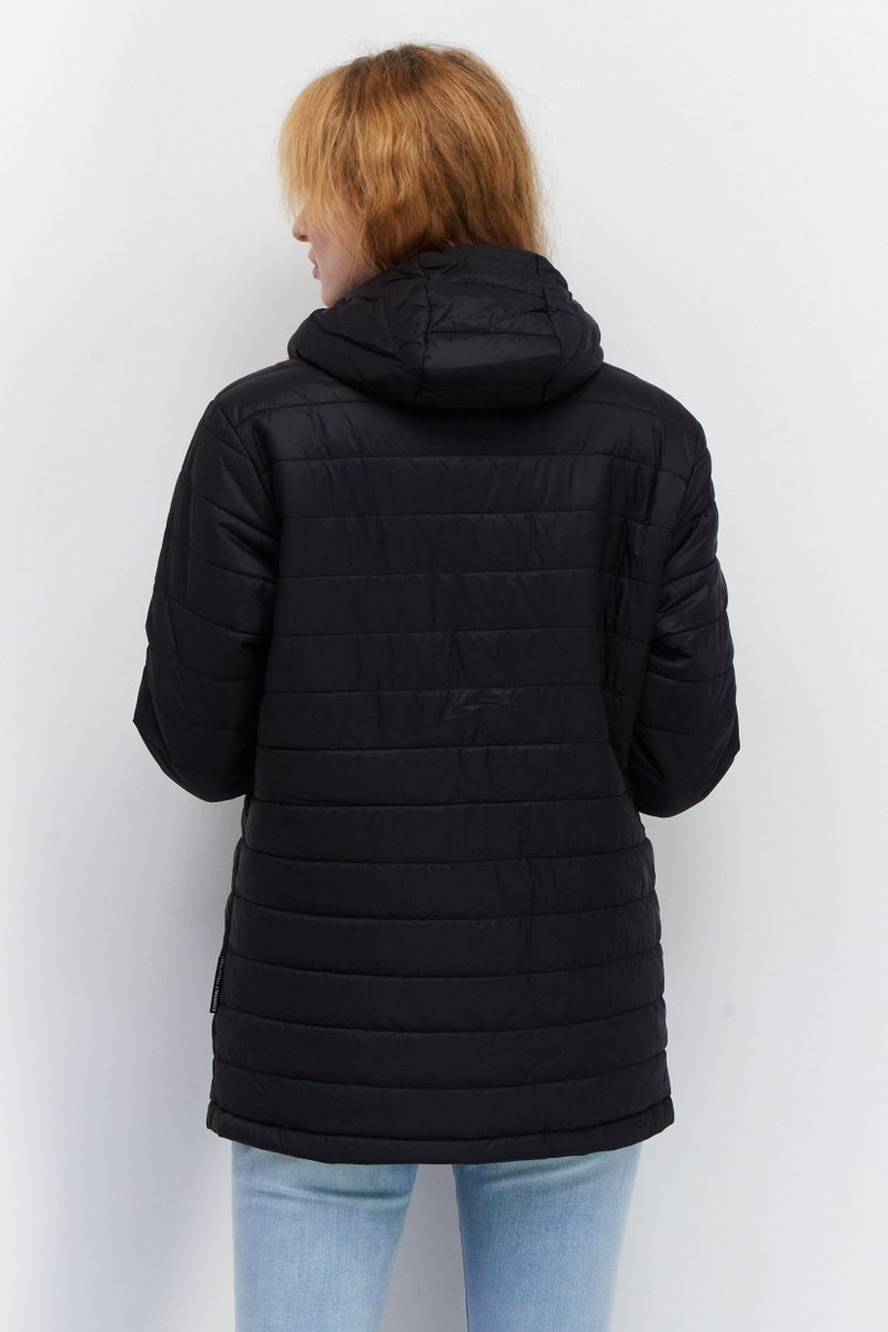 Alfa Romeo Women Full Zip Long Sleeves Windbreaker Jacket, Black - Image 2