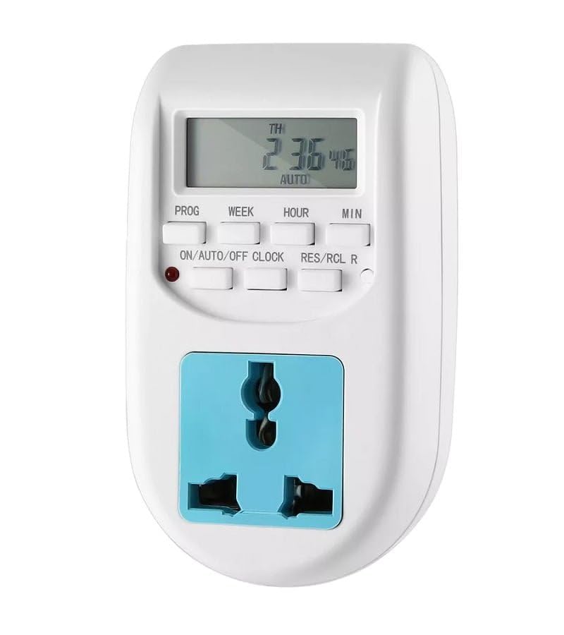 Maxwell 230V 24x7 Energy Saving Socket PlugType Digital Programmable Timer - Image 1