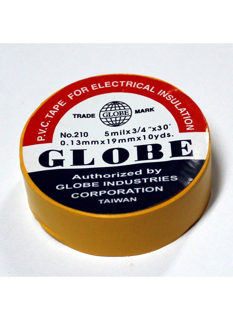 Globe Original Yellow 19mm Insulated Tape 6060023 