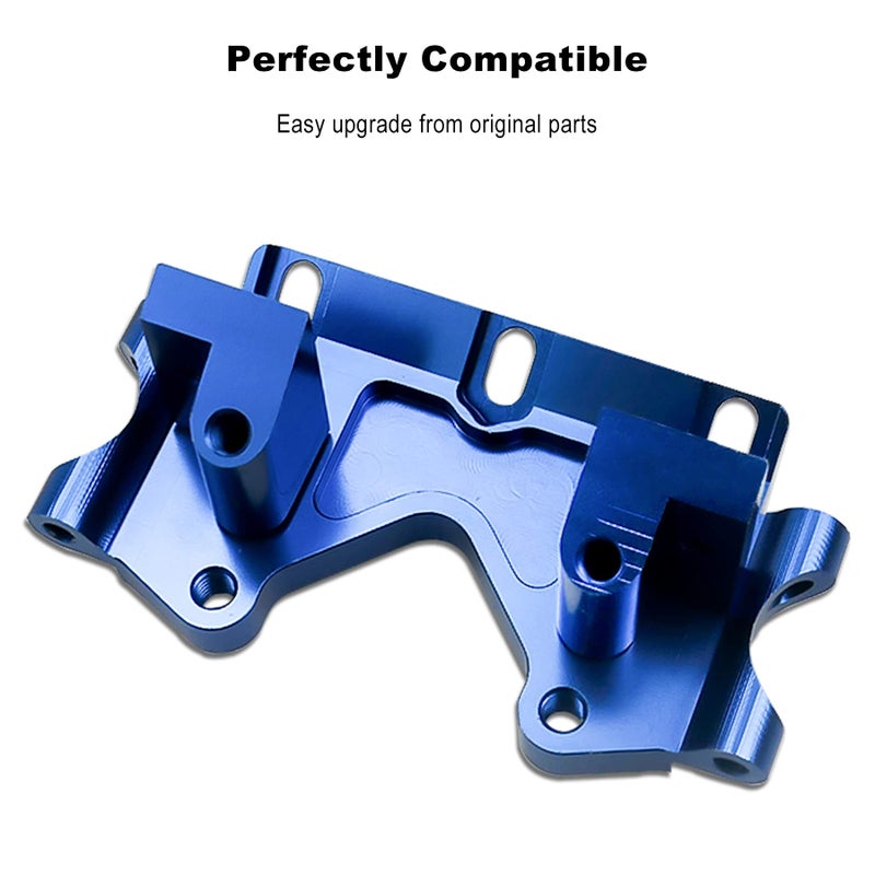 GUZIKO Aluminum Front Bulkhead Upgrade Parts Fits for Traxxas Slash 2WD Rustler Stampede Bandit Replacement 2530 2530A Blue-Anodized - Image 3