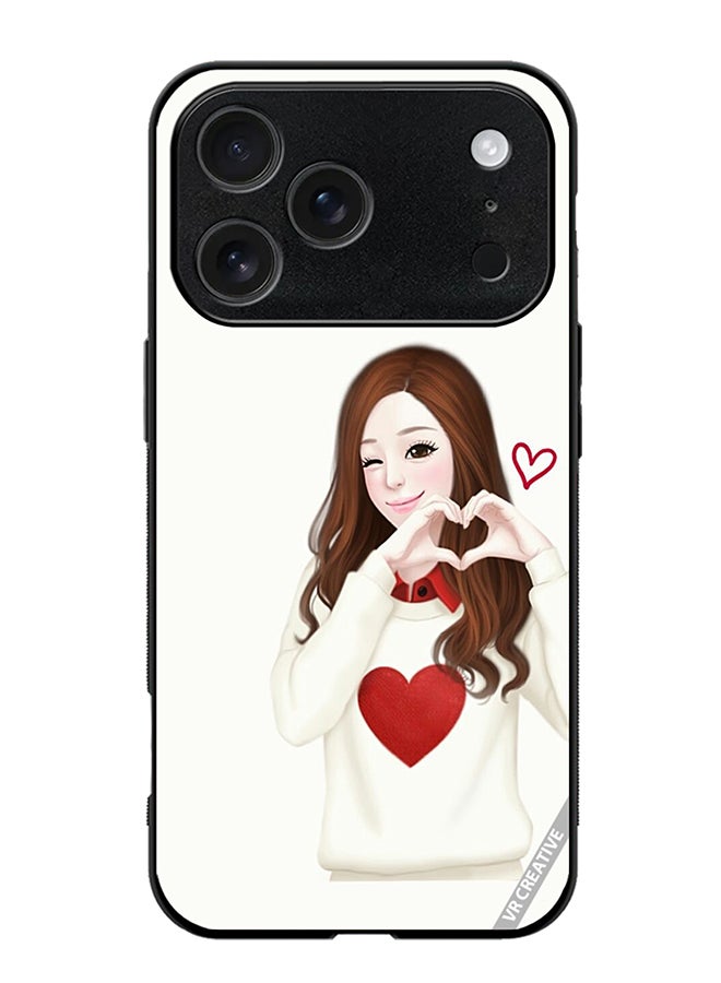 VR CREATIVE Protective Case Cover For Apple iPhone 17 Pro Max Lucy Design Multicolour