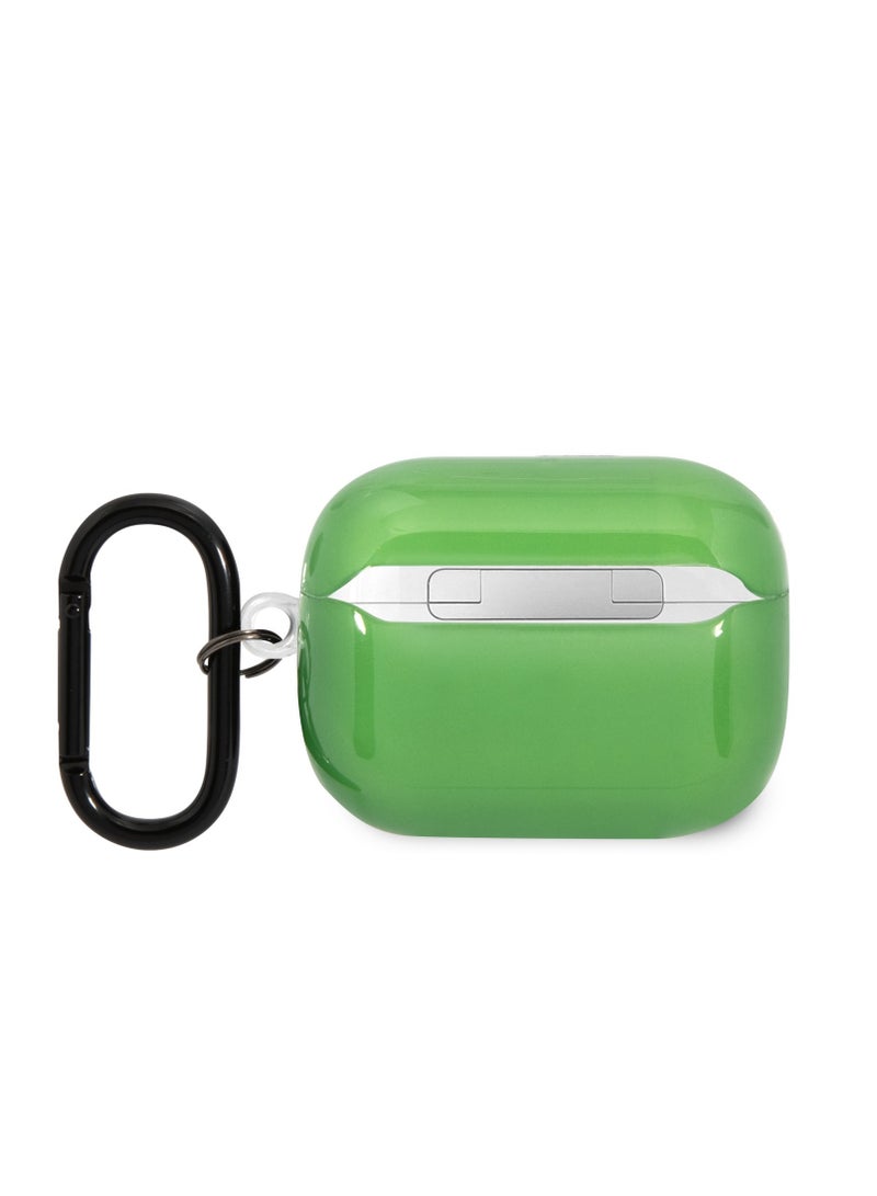 AMG Mercedes Benz Airpods Pro Transparent Case, Protection Against Damage & Scratch, Accurate Cutouts, Easy Hook - Green - Image 2