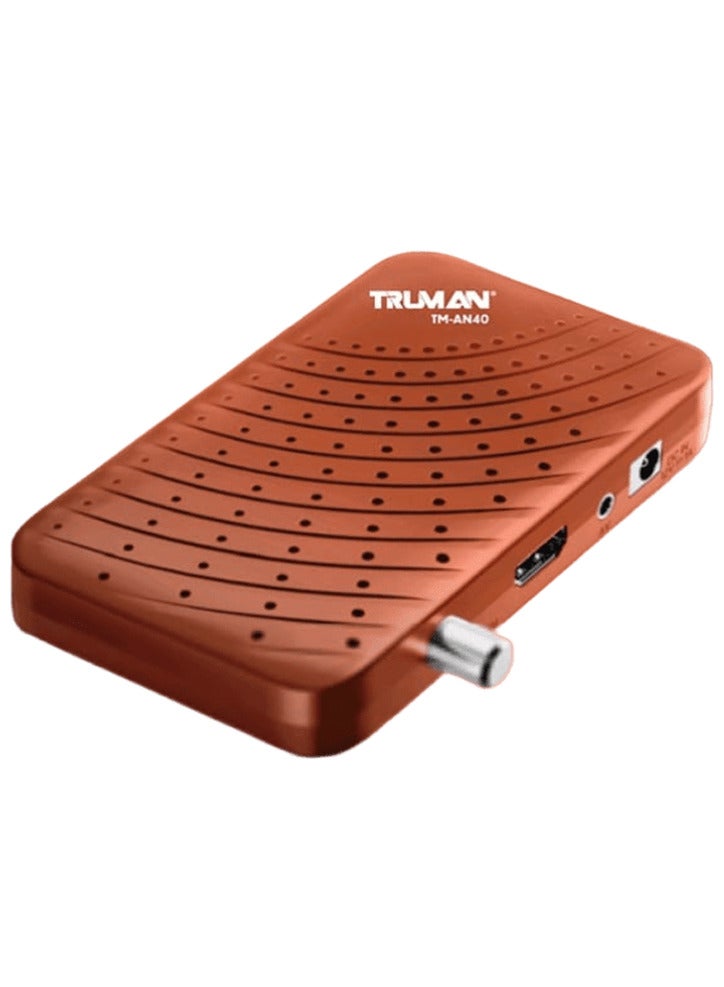 ترومان Truman Digital Satellite Receiver Mini HD TM-AN40, Brick Red