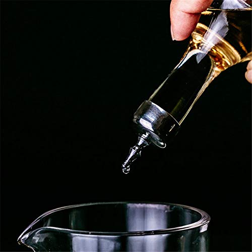 LINALL Bitters Bottle - Glass with Stainless Steel Dasher Top 50ml Professional Bar Tool for Making Craft Cocktails and the Perfect Whiskey DSBT0001 (Copper) - Image 5