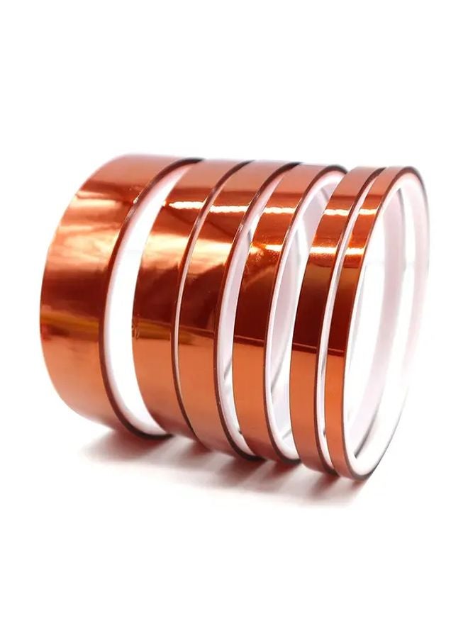 Polyimide High Temperature Resistant Tape 6 Sizes Each 10m 5 For PCB Circuit Board - Image 4