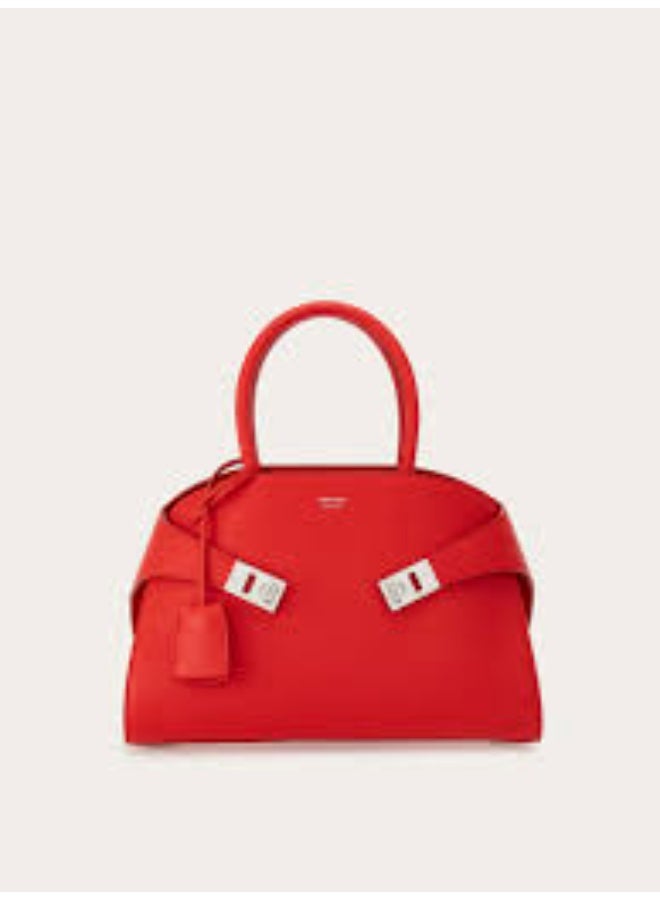 FERRAGAMO natural-grain calfskin with gold-finish hardware - Image 1
