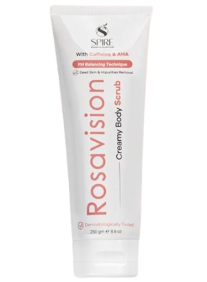 Spire Pharma Rosavision Creamy Body Scrub 250GM - Image 1