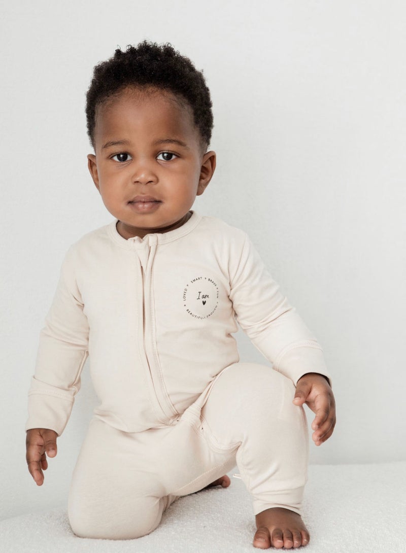 Elli Junior Newborn Baby Clothes, Organic Romper  - Image 1