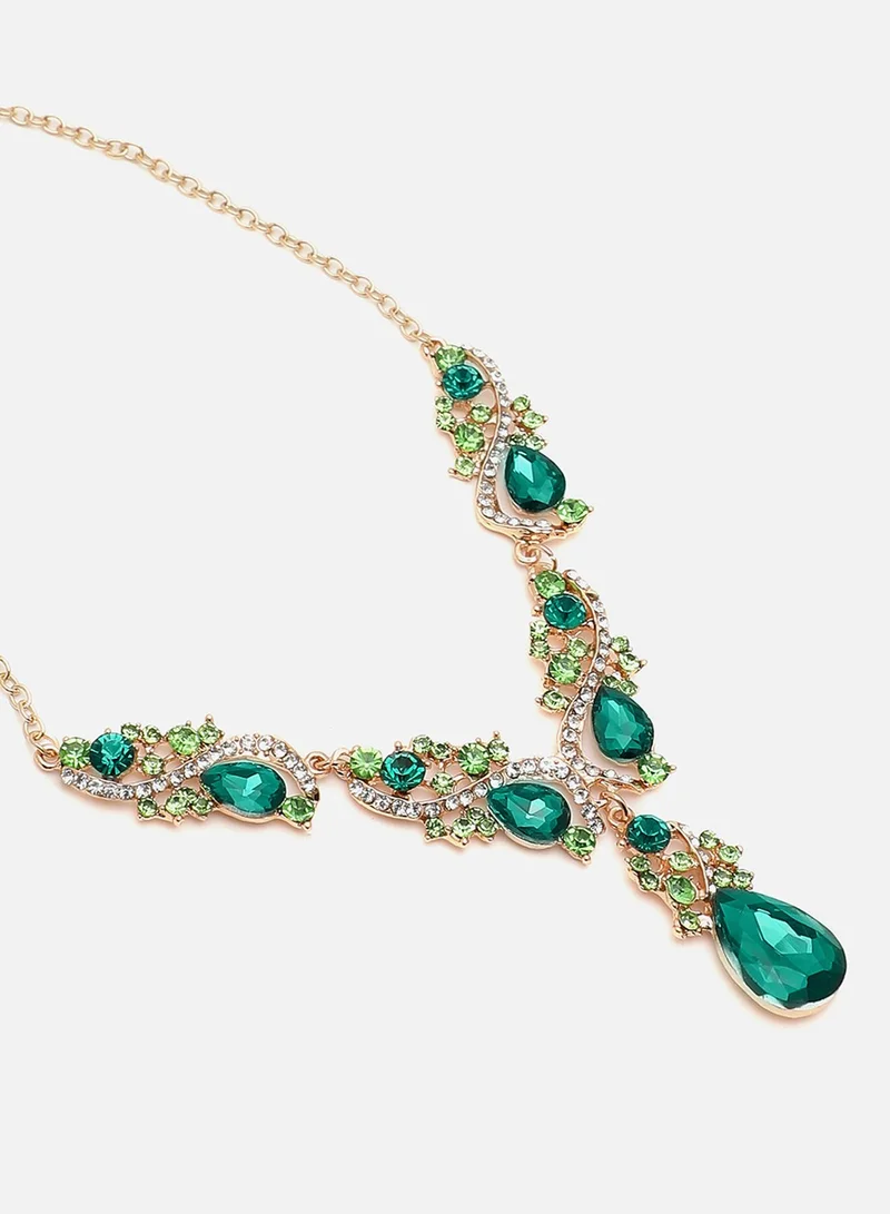 SOHI Stone Artificial Jewellery Set
