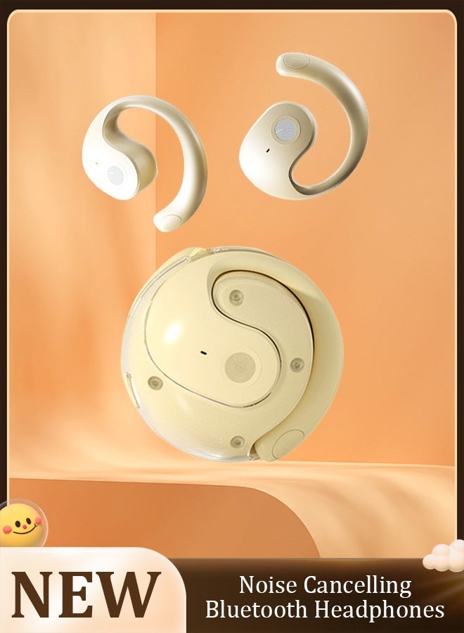 True Wireless Earbuds, In-Ear Bluetooth 5.3 Headphones 4-Mics ENC Clear Call, Bluetooth Earbuds Touch Control 40 Playtime, IPX6 Waterproof TWS, Light-Weight Earphones - Image 1