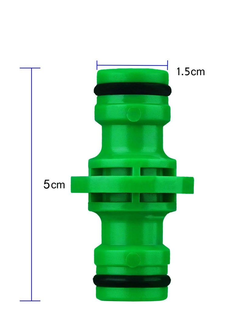 SOLARAE 14 Pack Hose Tap Connector Kit for Join Garden Hose Pipe - Nozzle & Mixer Tap Connector, 2 Waterstop & Repair Connector, 2 Double Male & Hose Tap,  4 Hose End Quick Connector - Image 3