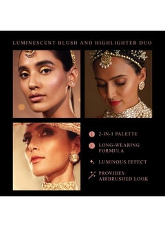 MyGlamm Beauty By Myglamm Blush Highlighter Duosweet Lustre9Gm  - Image 4