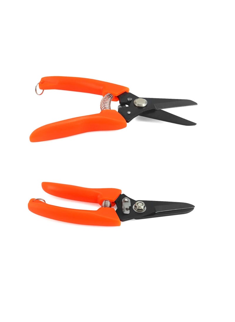 Excefore - 2 Pack Goat Hoof Trimmers, 7" Multipurpose Shrub Trimmer, Suitable for Cattle Sheeps Horses, Pruning Potted Plants - Image 1