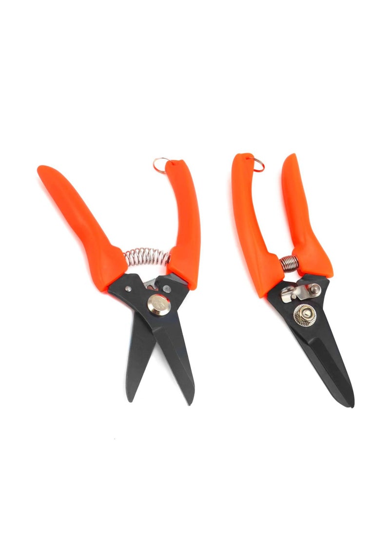 Excefore - 2 Pack Goat Hoof Trimmers, 7" Multipurpose Shrub Trimmer, Suitable for Cattle Sheeps Horses, Pruning Potted Plants - Image 1