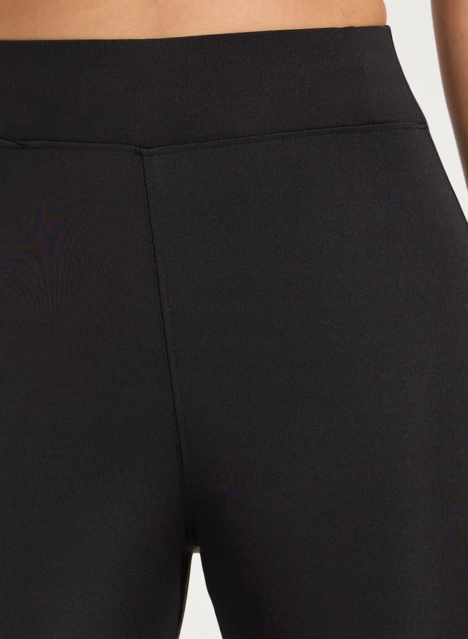 Styli Pack of 2 - Broad Waistband Basic Leggings - Image 3