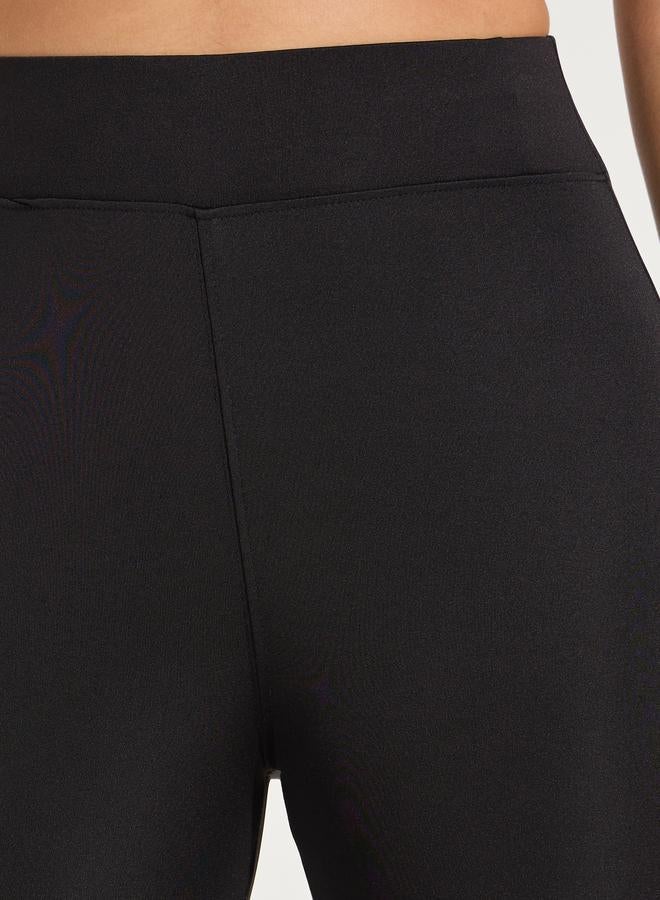 ستايلي اكتيف مجموعة من 2 ليقنز اساسي بخصر عريض - Image 3