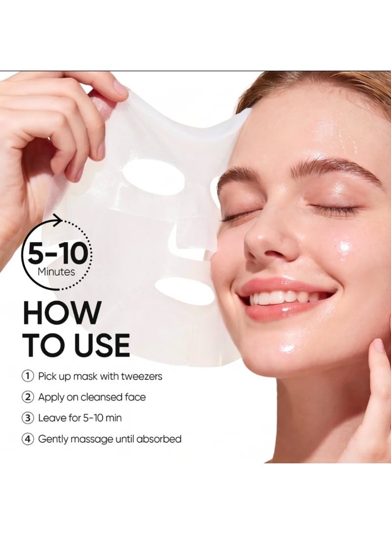 SKINTIFIC NIACINAMIDE BRIGHTENING DAILY MASK 30PCS 400G - Image 3