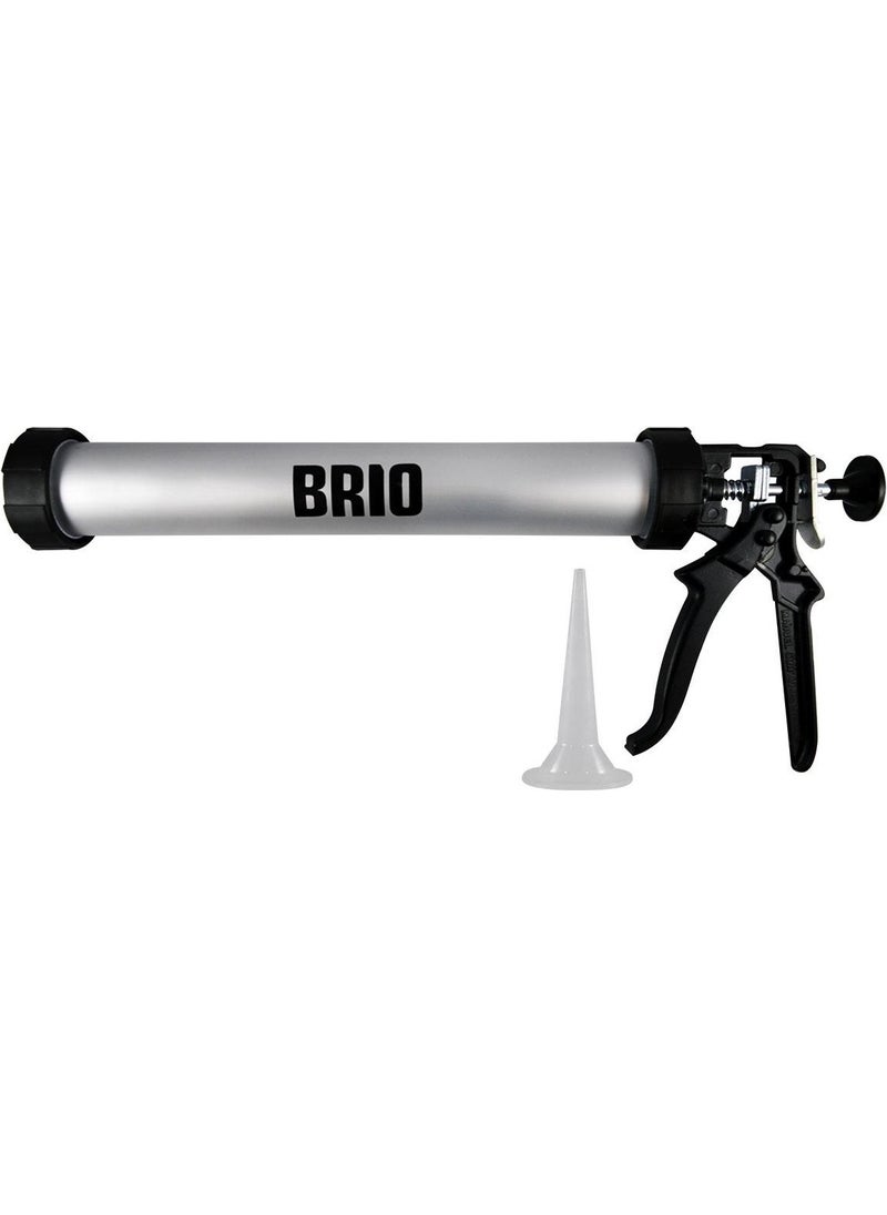 Brio Manual Sausage Gun Silicone Gun Metal Eco 