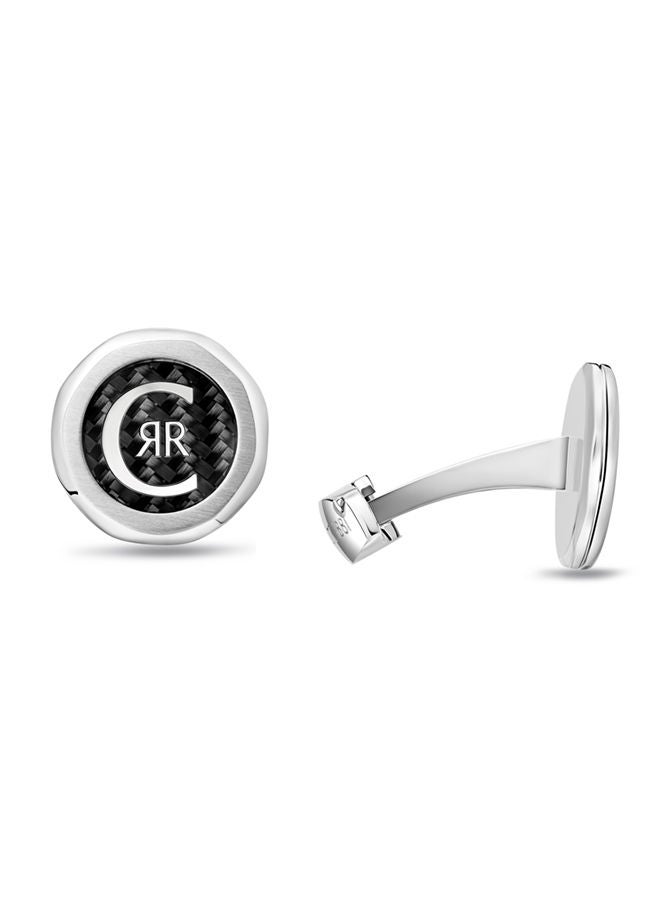 CERRUTI 1881 Cufflinks for Men in Silver  - Image 2