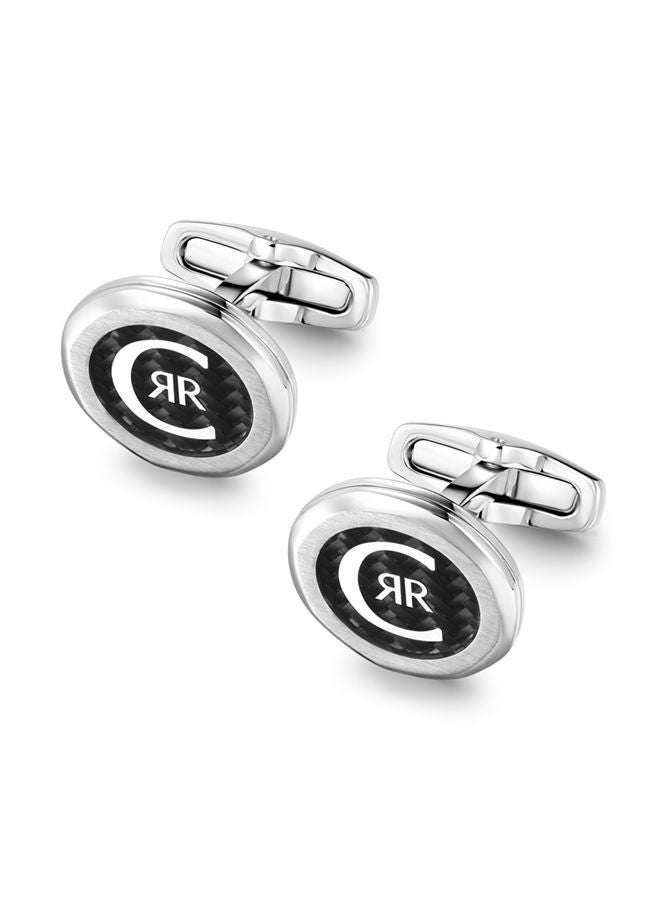 CERRUTI 1881 Cufflinks for Men in Silver  - Image 1
