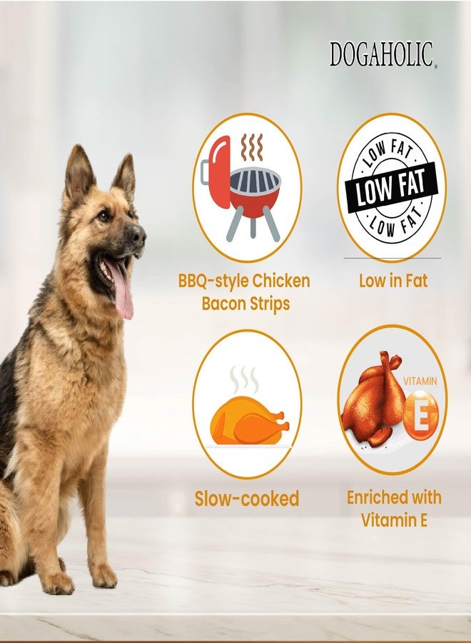 Rena All Life Stages Dogaholic BBQ Max Chicken Bacon Sticks, Dog Treats for All Breeds-Single Pack (130G) - Image 4