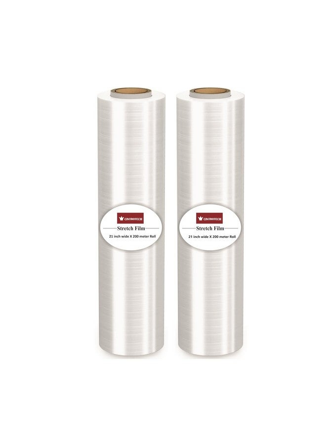 Cintrotech Compostable Packing Material, 21 Inch (525 mm), 200 Meters Length Large Roll for Packing and Multipurpose, 1.5 KG in Weight Per Unit, (Pack of 2) - Image 1