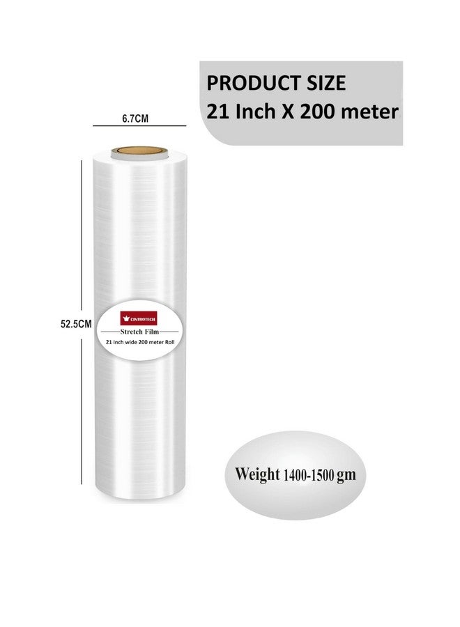 Cintrotech Compostable Packing Material, 21 Inch (525 mm), 200 Meters Length Large Roll for Packing and Multipurpose, 1.5 KG in Weight Per Unit, (Pack of 2) - Image 2