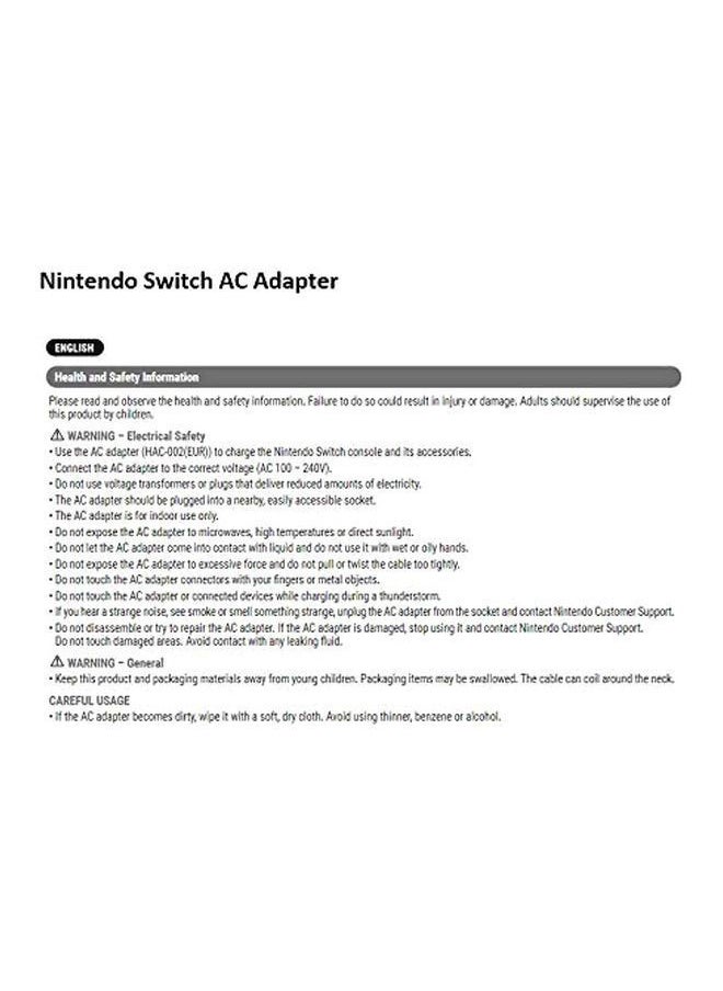 Beauenty - Switch AC Wired Adapter Charger - Image 1