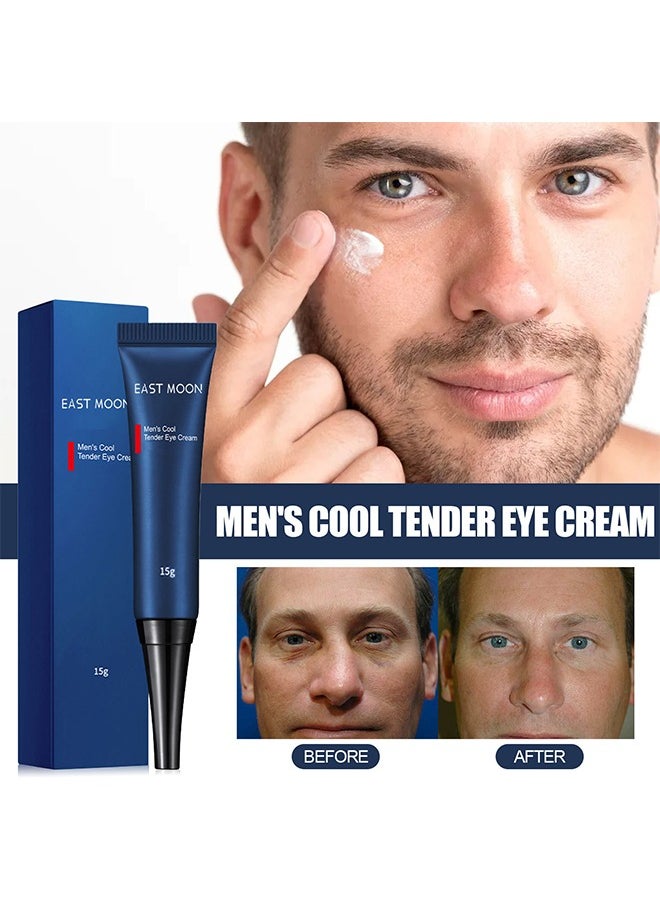 East Moon - Men's Cool Tender Eye Cream 15g, Retinol Eye Cream for Repairing Eye Bags and Dark Circles, Tightening Fine Lines, Moisturizing and Repairing Eye Cream - Image 1