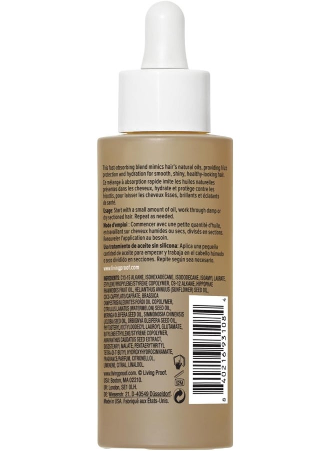 Living Proof Lightweight No Frizz Vanishing Oil - Absorbs Quickly to Instantly Hydrate & Smooth Hair, Adds Shine & Tames Flyaways (50 ml) - Image 3
