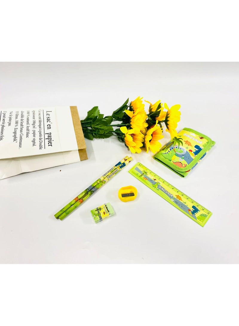 Generic Boys and Girls Stationery Sets - Beautiful classroom essentials with pencils, rulers, sharpeners, erasers, pencil cases and more - homework and study tools for boys and girls birthday gifts  - Image 3