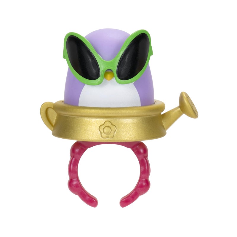 Squish-a-longs 14 Pack - Series 2, Wave 1 - (14) 1â€ Mini-Squish with (4) Accessories, (1) Ring Attachment, and (1) Collectorâ€™s Guide - Collect, Trade, & Play - Image 2