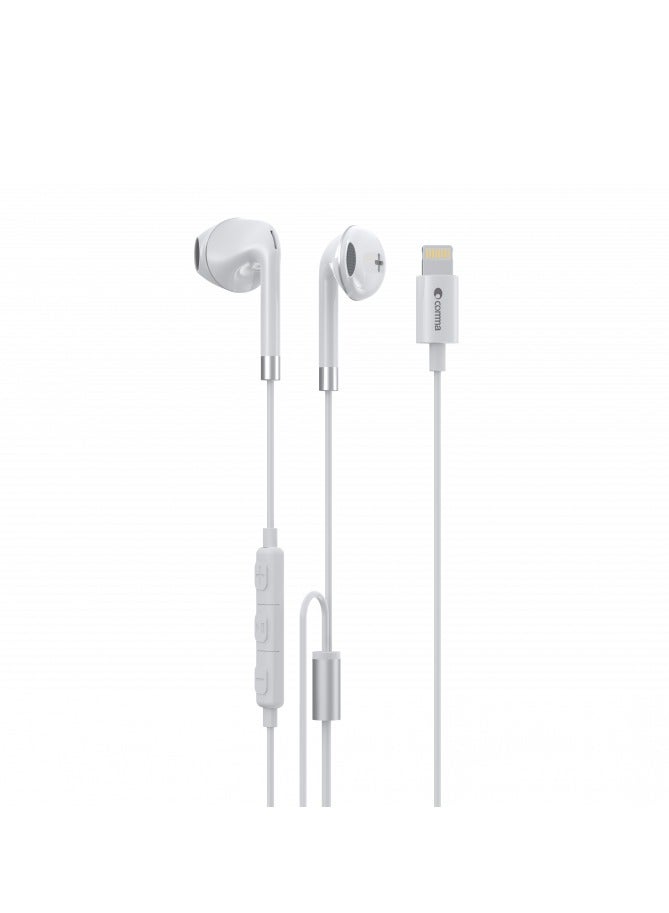 COMMA Original MFi wired iPhone headphones from Comma, white - Image 2
